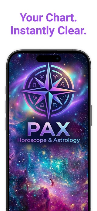 PAX Horoscope App - Daily zodiac predictions for all 12 signs